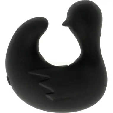 BLACK&SILVER - DEDAL PATO ESTIMULADOR DE SILICONA RECARGABLE DUCKYMANIA 