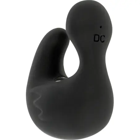 BLACK&SILVER - DEDAL PATO ESTIMULADOR DE SILICONA RECARGABLE DUCKYMANIA 