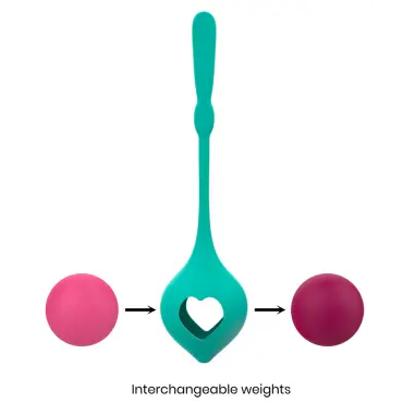 SET DEVA RITUAL ENTRENAMIENTO PELVICO VERDE AQUA 
