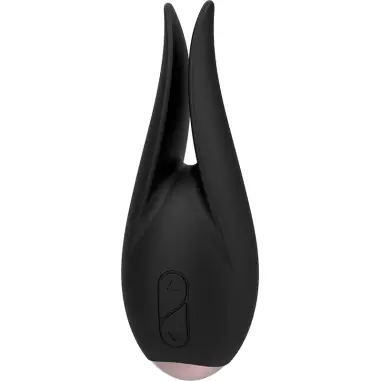 COQUETTE CHIC DESIRE - ESTIMULADOR CLÍTORIS NEGRO / GOLD FLOR 