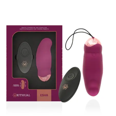 RITHUAL - ESHA HUEVO CONTROL REMOTO SISTEMA ROTACIÓN + VIBRACIÓN 