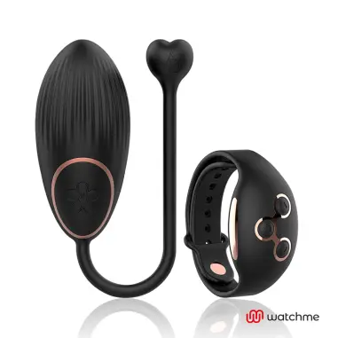 ANNE'S DESIRE - HUEVO CONTROL REMOTO TECNOLOGÍA WATCHME NEGRO/GOLD 