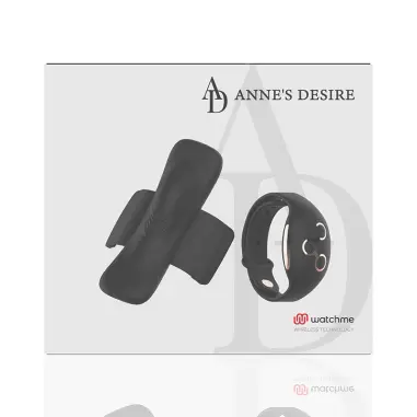 ANNE'S DESIRE - PANTY PLEASURE TECNOLOGÍA WATCHME NEGRO/GOLD 
