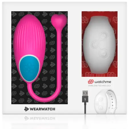 WEARWATCH - HUEVO CONTROL REMOTO TECHNOLOGY WATCHME FUCSIA / NIVEO 