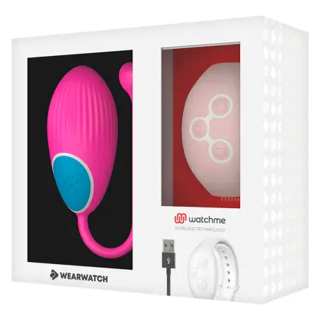 WEARWATCH - HUEVO CONTROL REMOTO TECHNOLOGY WATCHME FUCSIA / ROSA 