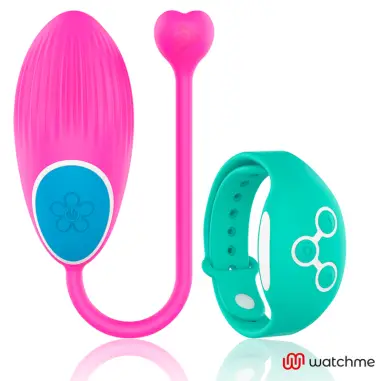 WEARWATCH - HUEVO CONTROL REMOTO TECHNOLOGY WATCHME FUCSIA / AGUA MARINA 
