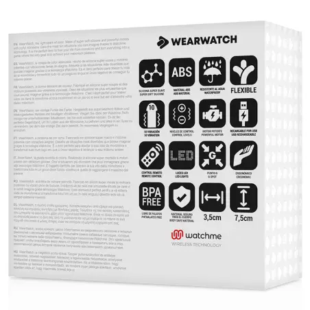 WEARWATCH - HUEVO CONTROL REMOTO TECHNOLOGY WATCHME FUCSIA / AGUA MARINA 