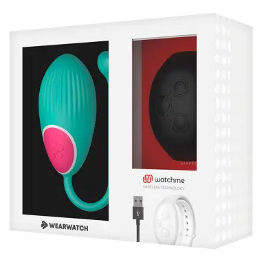 WEARWATCH - HUEVO CONTROL REMOTO TECHNOLOGY WATCHME AGUA MARINA / AZABACHE 