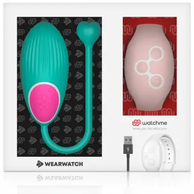 WEARWATCH - HUEVO CONTROL REMOTO TECHNOLOGY WATCHME AGUA MARINA / ROSA 