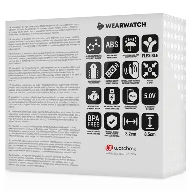 WEARWATCH - VIBRADOR DUAL TECHNOLOGY WATCHME AÑIL / ROSA 