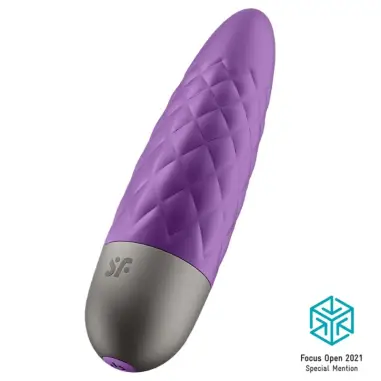 SATISFYER - ULTRA POWER BULLET 5 BALA VIBRADORA VIOLETA 