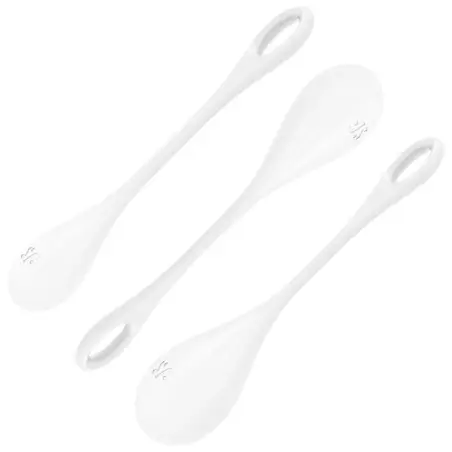 SATISFYER - YONI POWER 1 KIT DE ENTRENAMIENTO BLANCO 