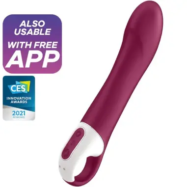SATISFYER - BIG HEAT VIBRADOR PUNTO G Vibradores HI-TECH