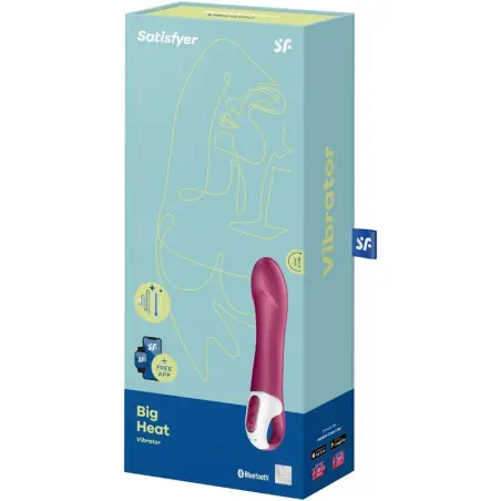 SATISFYER - BIG HEAT VIBRADOR PUNTO G Vibradores HI-TECH