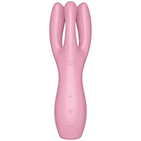 SATISFYER - THREESOME 3 VIBRADOR ROSA 