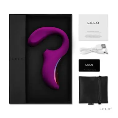 LELO - ENIGMA CRUISE MASAJEADOR SONICO DOBLE ESTIMULACION MORADO Succionadores sin vibración