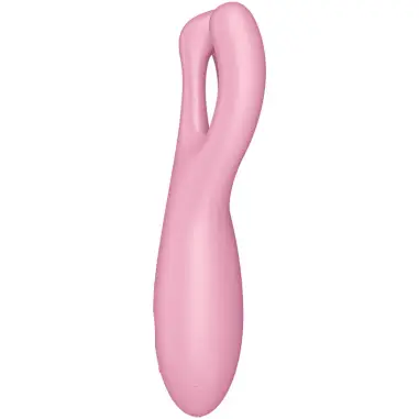 SATISFYER - THREESOME 4 VIBRADOR APP ROSA 