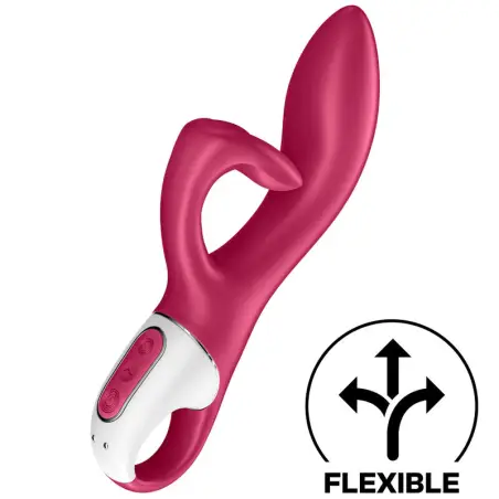SATISFYER - EMBRACE ME VIBRADOR PUNTO G ROJO 