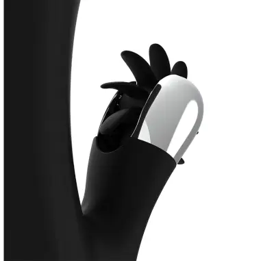 BLACK&SILVER - BUNNY JOHNNY VIBRATING VIBE 