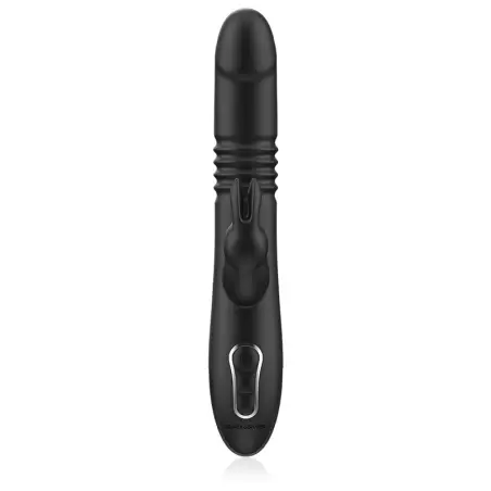 BLACK&SILVER - KENJI VIBRADOR RABBIT UP & DOWN + MANDO CONTROL REMOTO WATCHME 