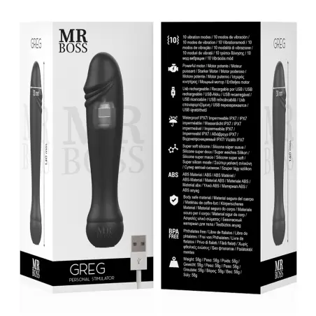 MR BOSS - GREG PERSONAL STIMULATOR 