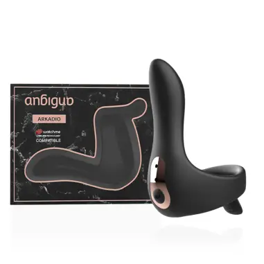 ANBIGUO - ARKADIO ESTIMULADOR GLANDE & PERINEO + MANDO CONTROL REMOTO WATCHME 