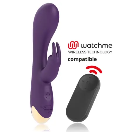 TREASURE - LAURENCE RABBIT VIBRADOR + MANDO CONTROL REMOTO WATCHME 