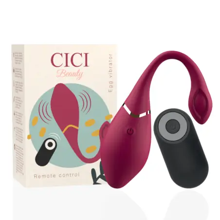 CICI BEAUTY - PREMIUM SILICONE EGG VIBRATOR REMOTE CONTROL Vibradores control remoto