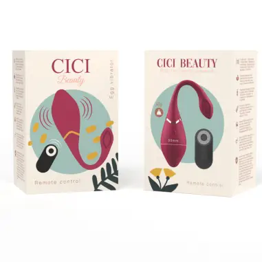 CICI BEAUTY - PREMIUM SILICONE EGG VIBRATOR REMOTE CONTROL Vibradores control remoto