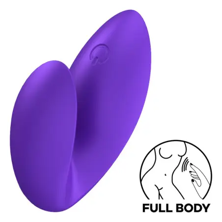 SATISFYER - LOVE RIOT VIBRADOR DEDAL MORADO 