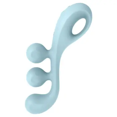 SATISFYER - TRI BALL 2 MULTI VIBRADOR AZUL 