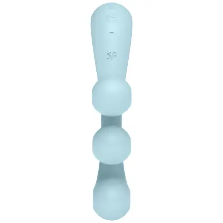 SATISFYER - TRI BALL 2 MULTI VIBRADOR AZUL 