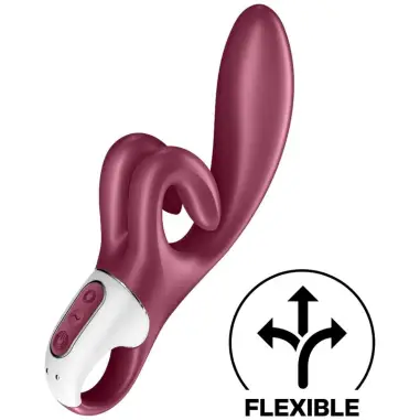 SATISFYER - TOUCH ME VIBRADOR RABBIT ROJO 