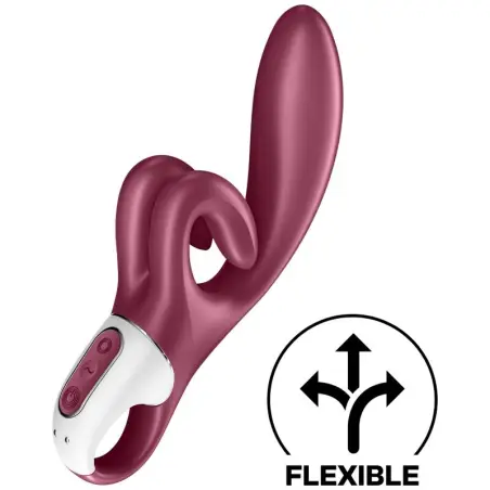 SATISFYER - TOUCH ME VIBRADOR RABBIT ROJO 