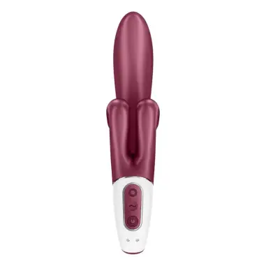 SATISFYER - TOUCH ME VIBRADOR RABBIT ROJO 