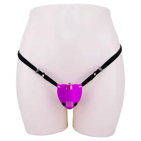 PRETTY LOVE - MASAJEADOR DE CLÍTORIS HEARTBEAT 10 MODOS DE VIBRACIÓN MORADO Estimuladores