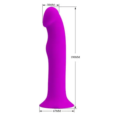PRETTY LOVE - MURRAY VIBRADOR Y ESTIMULADOR PUNTO G MORADO 