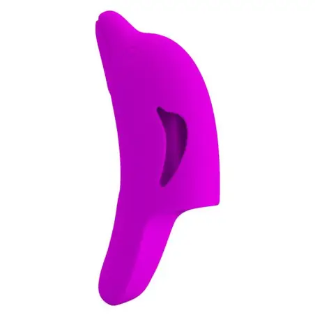 PRETTY LOVE - DELPHINI PODEROSO ESTIMULADOR DE DEDO MORADO 