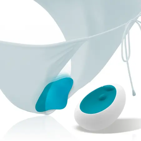 INTENSE - SAMANTHA PANTIE CONTROL REMOTO AZUL 