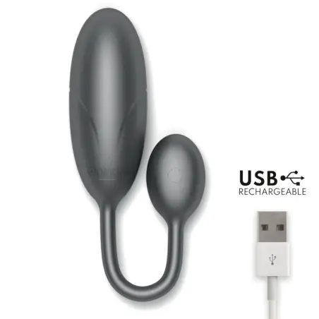 ONINDER - DENVER HUEVO VIBRADOR NEGRO 7 X 2.7 CM - APP GRATUITA 