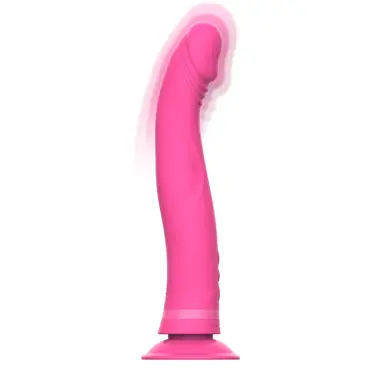 INTENSE - MICHELANGELO DILDO VIBRADOR SILICONA ROSA Rotadores y vibradores