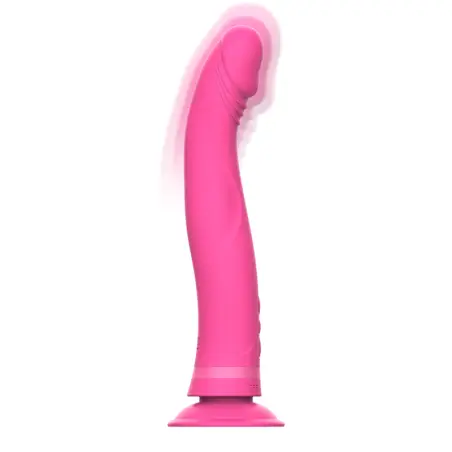 INTENSE - MICHELANGELO DILDO VIBRADOR SILICONA ROSA Rotadores y vibradores