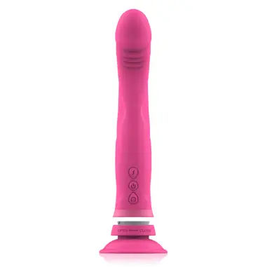 INTENSE - MICHELANGELO DILDO VIBRADOR SILICONA ROSA Rotadores y vibradores