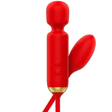 MIA - TOSCANA DOUBLE PLEASURE WAND + HUEVO VIBRADOR 