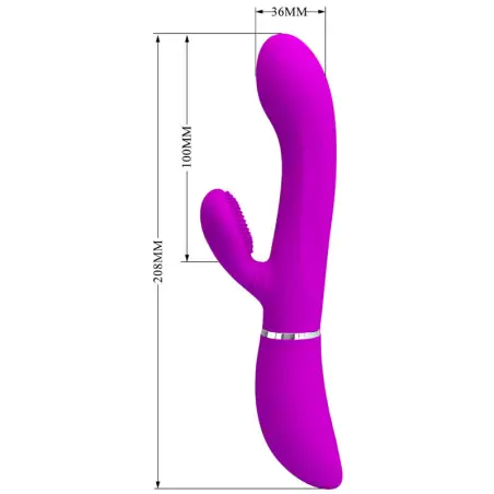 PRETTY LOVE - VIBRADOR ESTIMULADOR CLITORIS 