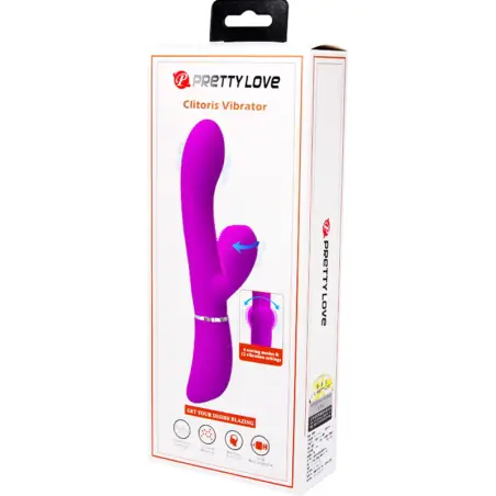 PRETTY LOVE - VIBRADOR ESTIMULADOR CLITORIS 