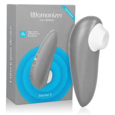WOMANIZER - STARLET 3 ESTIMULADOR CLÍTORIS GRIS 