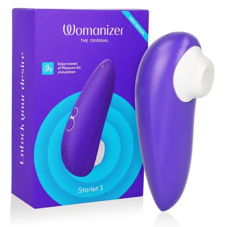 WOMANIZER - STARLET 3 ESTIMULADOR CLÍTORIS INDIGO 