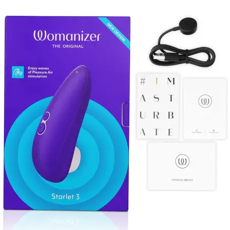 WOMANIZER - STARLET 3 ESTIMULADOR CLÍTORIS INDIGO 