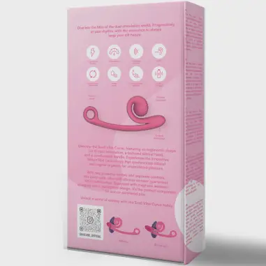 SNAIL VIBE - CURVE VIBRADOR ROSA Vibradores HI-TECH